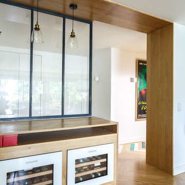 Rénovation épurée pour cet appartement sur l'île de la Jatte