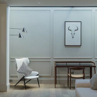 Aménagement d'un sous-sol scandinave.