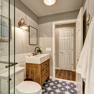 A Beachy Basement Design Perfect for Entertaining