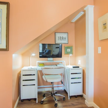A Cheerful and Bright Studio-Style Finished Basement in Nashua, NH