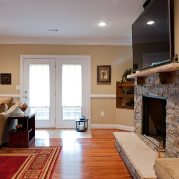 A Home in the Basement Adds Space for Family in Ashburn, Virginia