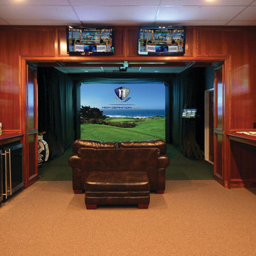 A Man-Cave for Golfers
