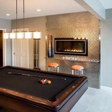 A Recreational Finished Basement