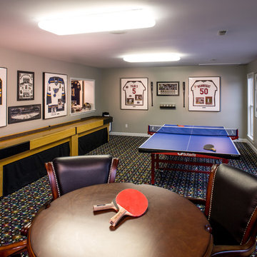 A Recreational Finished Basement