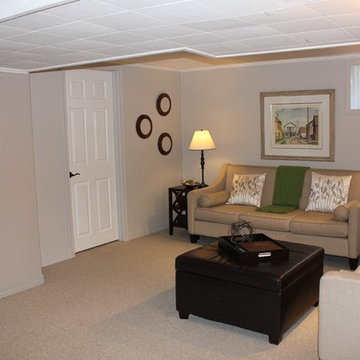 AFTER: Family Room - Tillium Basement Nanny-Suite/In-Law Suite