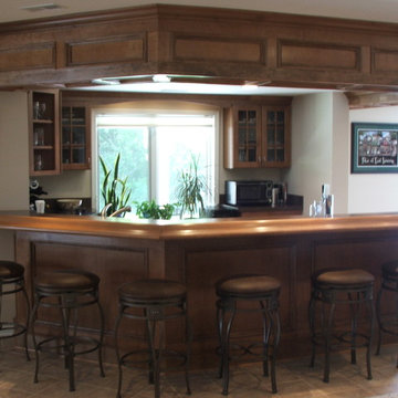 After photo of the bar area.