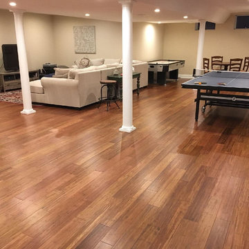 Ambient Carbonized Antiqued Strand Bamboo Flooring