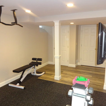 Another view of the separate work out room