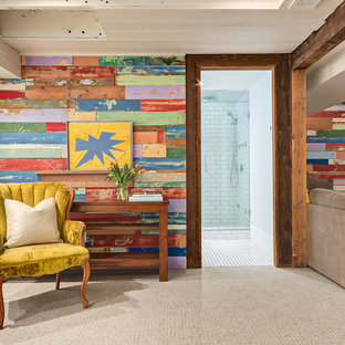 Antique barn board has its place... HERE!