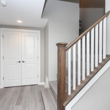Arlington Heights Transitional Basement Remodel
