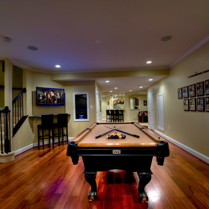 Basement Pool Table 