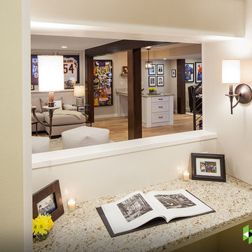 Ashton Kutcher's parents' basement