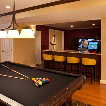 Bar, Billiards, Movie Room