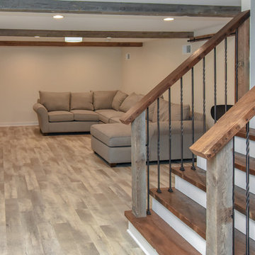 Barnwood Basement Remodel