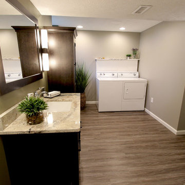 Basement Bathroom and Laundry Room ~ Wadsworth, OH