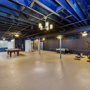 Basement Billiards and Exercise Room