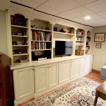 Basement Cabinetry for Storage