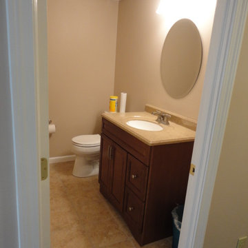 Basement/Family Room Renovation w/Bathroom and Laundry Room