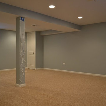 Basement Finish in Belmont Heights