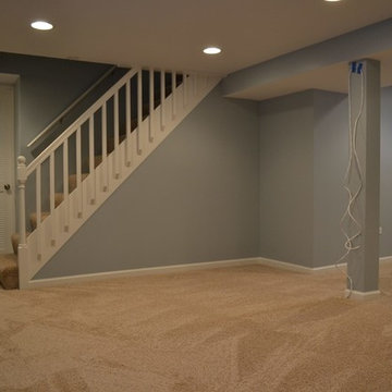 Basement Finish in Belmont Heights