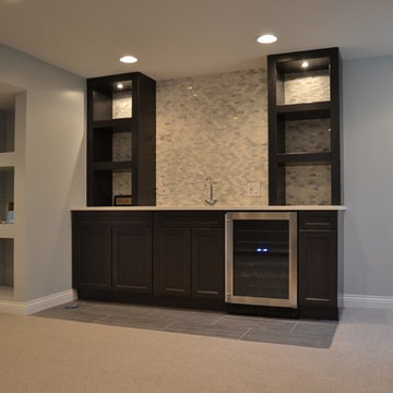 Basement Finish in Evanston, IL.