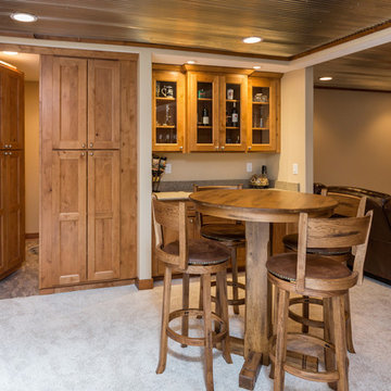 Basement Finish Shines for the Entire Family