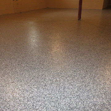 Basement Floor Refinishing Project