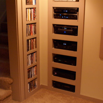 Basement Home Theater Conversion