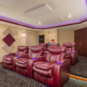 Basement Home Theater Seating