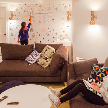 Basement living room