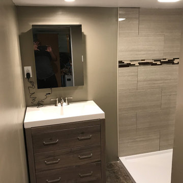 Basement new bathroom