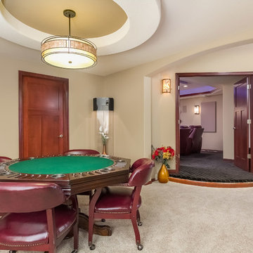Basement Poker Room