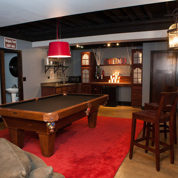 Basement Pub and Play Room