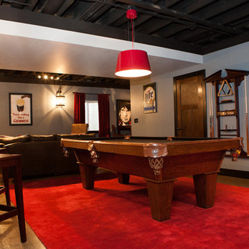 Basement Pub and Play Room