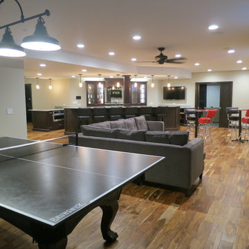Basement Remodel for a Family Retreat