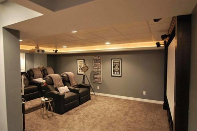 Example of a home theater design in Philadelphia