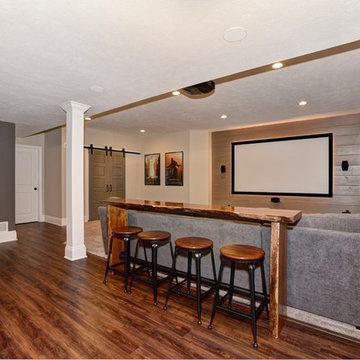 Basement Served up Family-Style