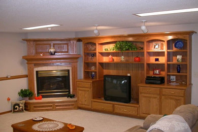 Inspiration for a basement remodel in Wichita