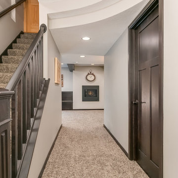 Basement Stairs and Hallway