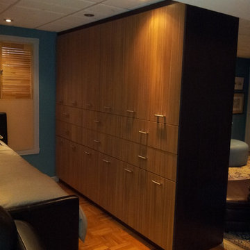 Basement Storage and bedroom