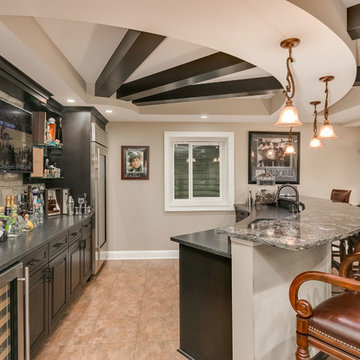 Basement Walk-Behind Bar
