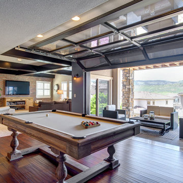 Basement Walk-out Garage Door