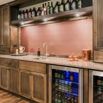 Basement Wet Bar Counter