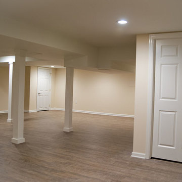 Basic Basement Remodel in Middlesex County