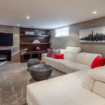 Bayview Heights – Basement Family Room