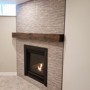 Before and After Basement Renovation
