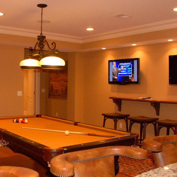 Billiard Room with TVs, Warren, NJ