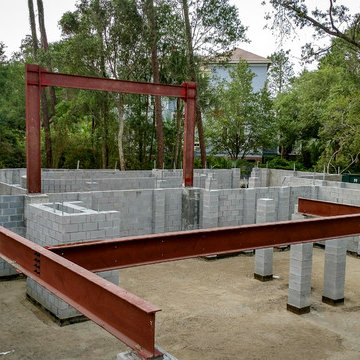 Block foundation Kiawah Island, SC