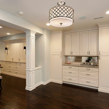 Butler's Pantry with Floor to Ceiling Cabinetry
