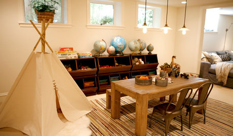 Room of the Day: A Renovated Basement With Room to Play